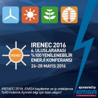 EMSA, IRENEC 2016&#039;da Oturum Sponsoru
