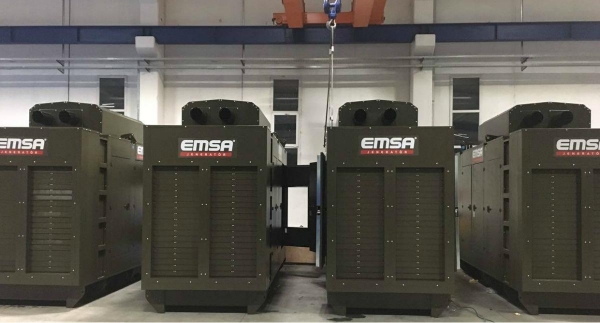 2x700 kva Deutz and 2x1100 kva Baudouin powered gensets were delivered to be used in defence industry projects.