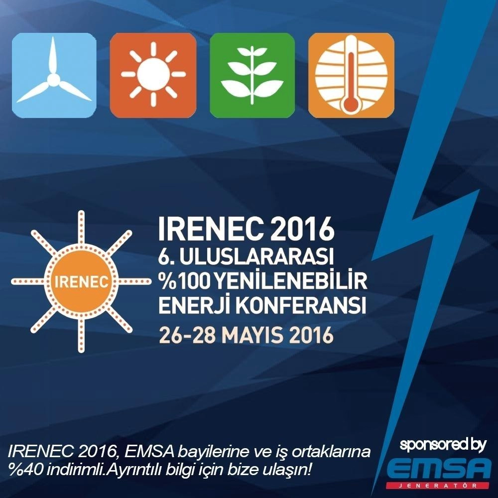EMSA, IRENEC 2016'da Oturum Sponsoru