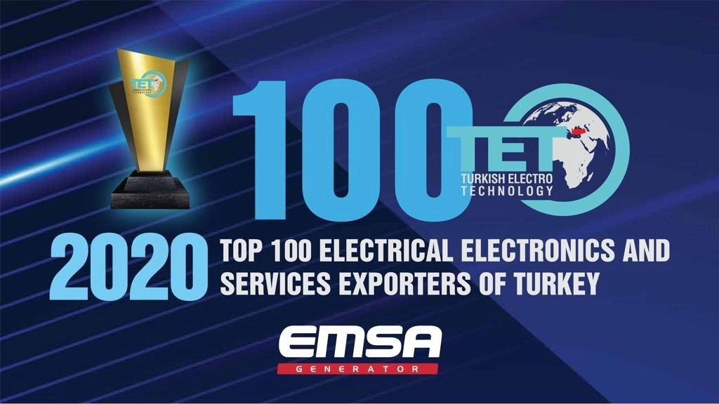 Emsa Generator est dans la liste d'honneur de l'exportation électrique-électronique!
