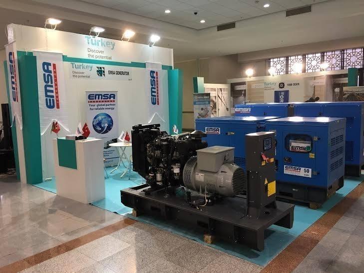 Emsa jeneratör 2016 Türkmenistan Türk İhraç  ürünleri  fuarı'nda..