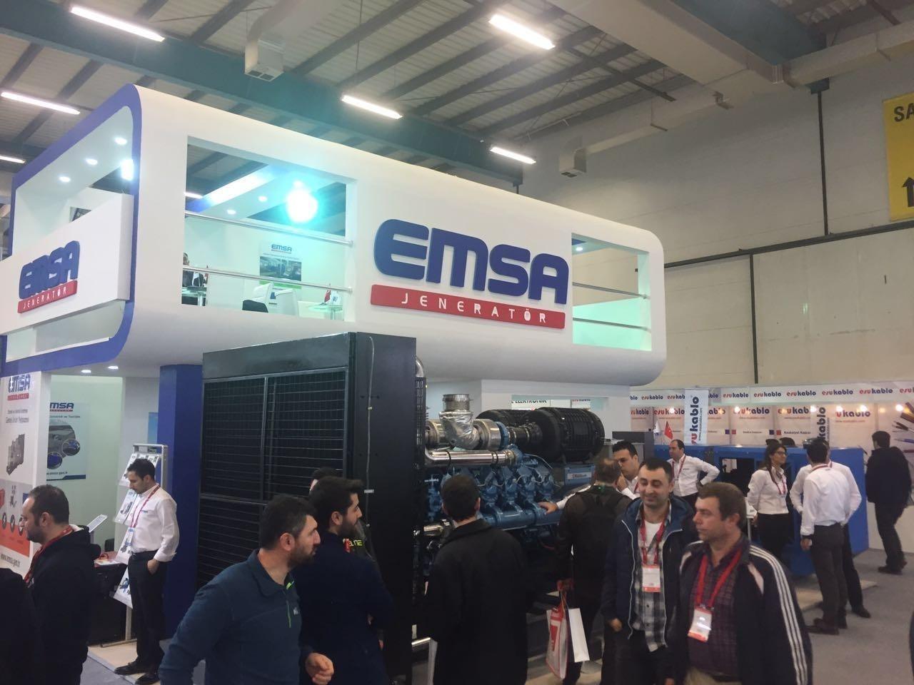 Emsa Jeneratör WIN Euroasia  2016'daydı.