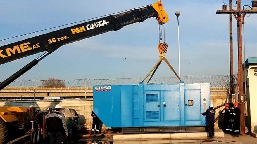 L'industrie pétrolière en Grèce  obtient plus de puissance grâce à  EMSA Generator.