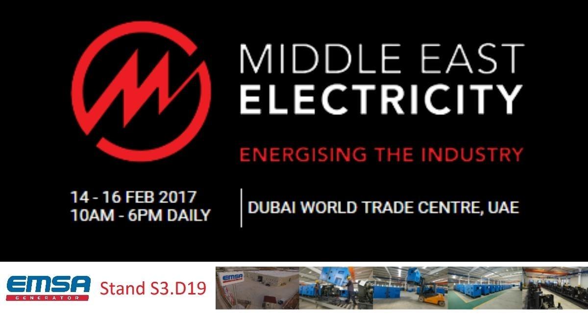 ننتظر  زيارتكم   يوم ۱٤ الئ ۱٦ فبراير في معرض الشرق الاوسط للكهرباء  ۰ في دولة دبي  
